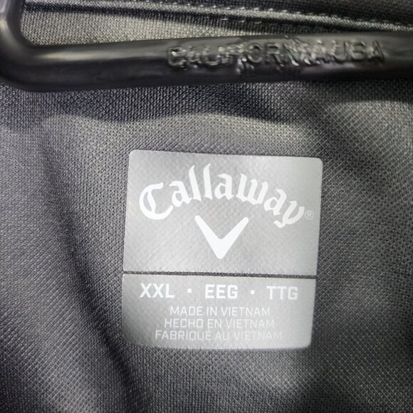 Mens Gray Callaway Pullover Sweatshirt 1/4 Zip Long Sleeve Mock Neck Size XXL - Picture 8 of 13